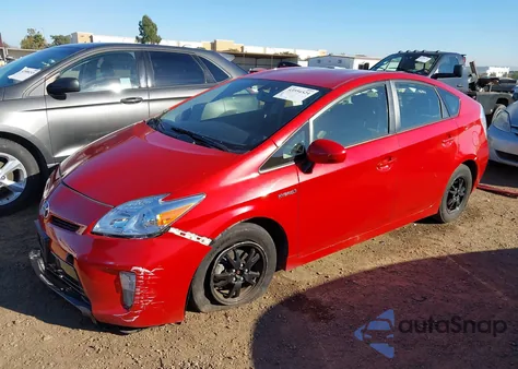 2015 Toyota Prius Four from USA, damaged, VIN JTDKN3DU8F2000348